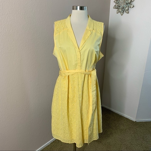Motherhood NWT Eyelette 100% Cotton Dress*flaw - Picture 1 of 12